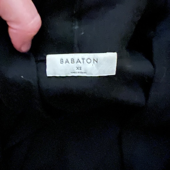 Aritzia Babaton Kirby Long Duster Sweater Cardigan XS Black - Picture 3 of 4